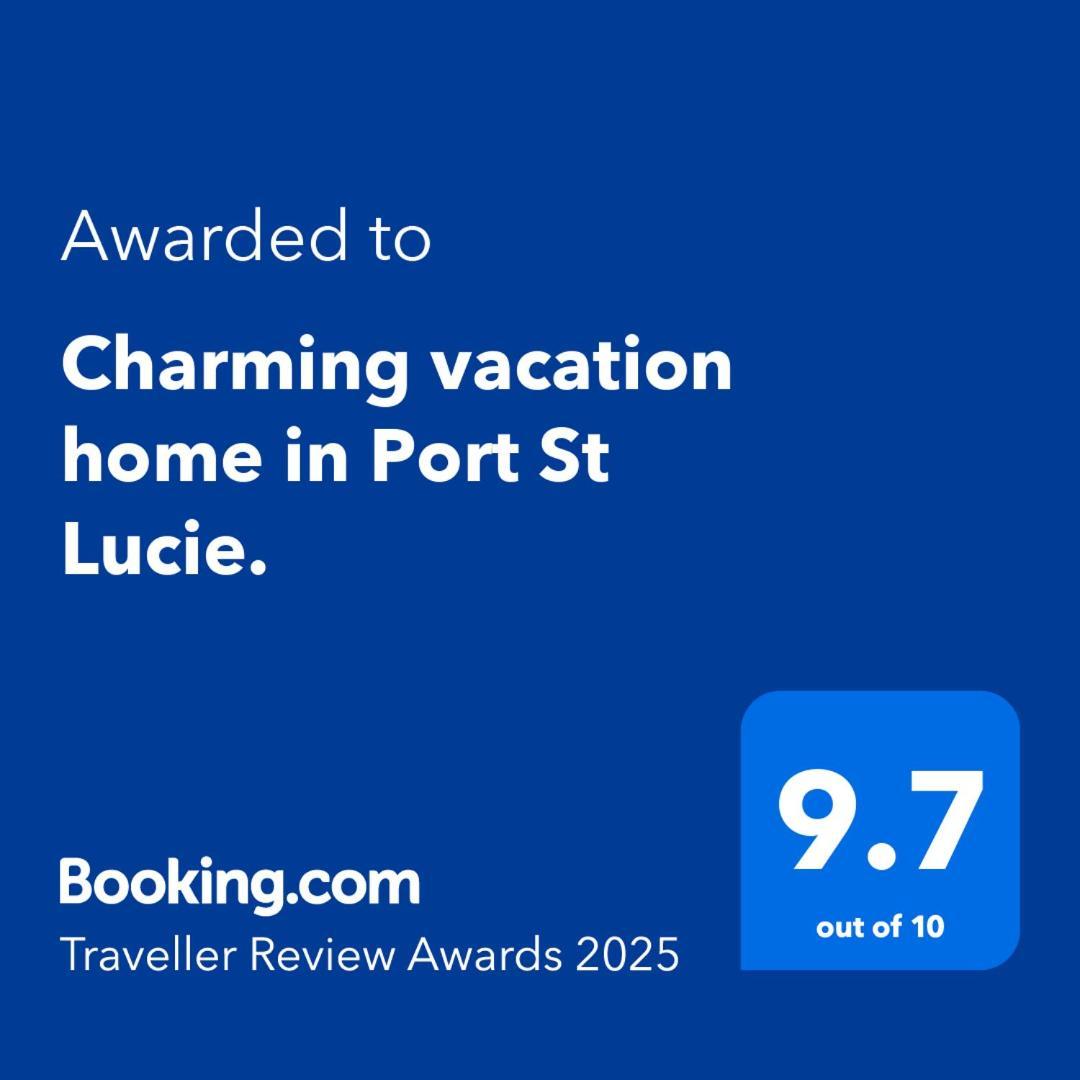 Charming Vacation Home In Port St Lucie. Port St. Lucie Exterior photo